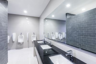 Modern Bathroom During Remodel